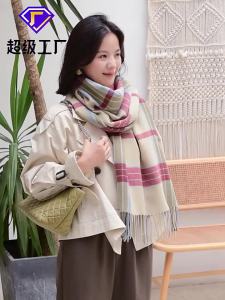 Khăn Choàng Cashmere Mùa Đông Nữ Chất Liệu Dày Dặn Mềm Mại Kiểu Dáng Dài Có Tua Rua Lớn Thích Hợp Cho Trang Phục Thường Ngày.