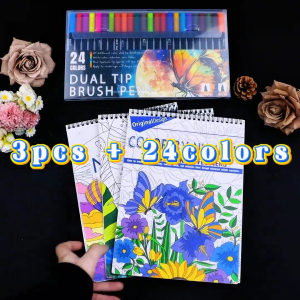 Color by Number Coloring Book for Beginners Easy DIY Number Coloring Pages with Color Guide Stress Relief Art Activity Book for Kids Adults