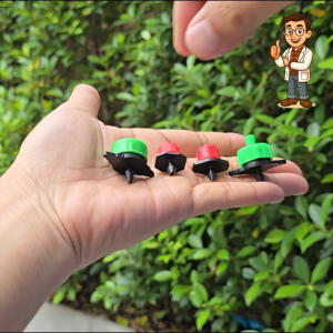 หัวน้ำหยดปรับได้/ปรับไม่ได้ สำหรับสายไมโคร 3/5 และ 5/7 มม. เเละท่อPE เเพ็ค 20 ชิ้น - 100 ชิ้น