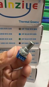 Potensio 3 Pin 50k Drat Mono Kaki 3 Lurus Segi Biru 503