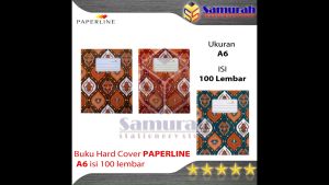 Buku Hard Cover Paperline Oktavo & Buku Catatan A6 PPL Octavo