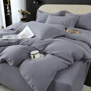 Thick Washed Cotton Bedding Set Four-Piece with Fleece