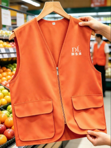 FAYILANG | Customized Logo Printing Work Vest with Large Pockets