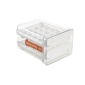MEIZHUFU | Egg Organizer Drawer Refrigerator Storage Box