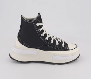 Converse รองเท้าผ้าใบ Run Star Legacy Cx Future Comfort Hi ใบเป็นชุ่อชั่น คุณภาพเป็นเหลืองเป็นชุ่อชั่น (Black/Egret/White)