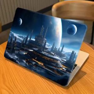 Laptop Protector for MacBook Pro 13 M2 2022 Model A2338 M1 Shell for MacBook Air 13 13.6 15 2025 M4 M3 Pro Space Base Print Case