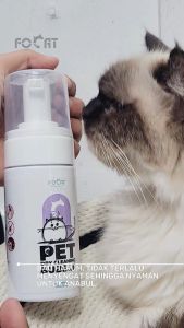 FOCAT Pet Dry Shampoo / Sampo Pembersih Hewan Peliharaan 100ml N10 Sampo Busa Anjing Kucing Tanpa Bilas