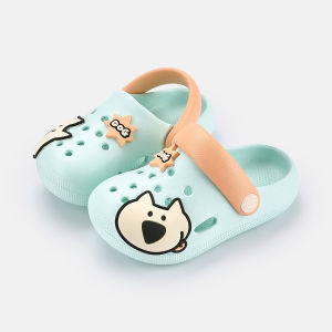 Cheerful Mario | Summer Girls Clog Slippers For Home and Bath