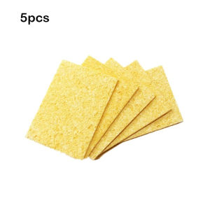 Soldering Iron Yellow Sponge Solder Tip Cleaning Sponges Cleaner Pads Soldering Accessories BGA Rework Tools