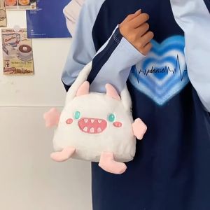 Túi xách hình Quái Vật Cute Nhồi Bông cá tính hoạt hình đáng yêu