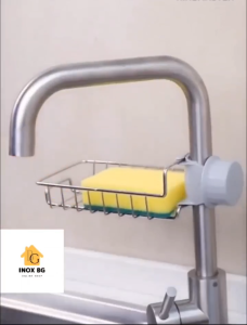 Giá Dựng Đồ Treo Vòi Rửa Kệ Đế Búi Rửa Bát Xà Bông Liên Kết Với Vòi Rửa Giá lnox