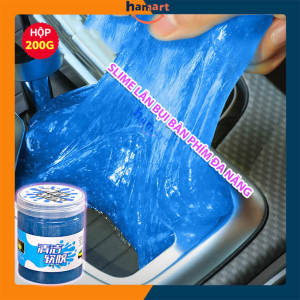 Gel Silicon Làm Sạch Bàn Phím Hamart Hộp Nhựa 160g Jelly Slime Lau Bụi Thiết Bị Điện Tử Ô Tô Tiện Lợi