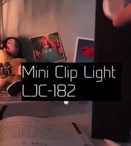 REVO Mini USB Rechargeable LED Clip-On Desk Lamp – Eye Strain Relief Light