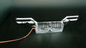 6 LED 12V Strobe Lights Motorcycle Brake Tail Light RGB Colorful Led Warning Lights