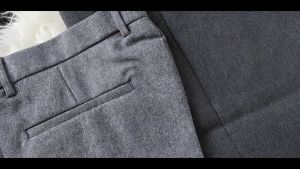 Celana Panjang Kantor Big Size Formal Pria Jumbo Dewasa Bahan Semi Woll Kantoran