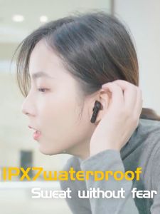 Wireless Headphones 9D Stereo Earbuds Sports Waterproof Bluetooth Wireless Earphones With Microphone Wireless Headsets for xiaomi Redmi huawei oppo vivo sony samsung Airdots Android Mobile Phone