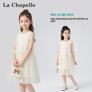 puella kids | Đầm Công Chúa Voan Không Tay