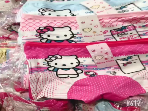 Quần Chip Đùi Cotton Họa Tiết Cô Bé Công Chúa Mèo Hoạt Hình Nhiều Màu Sắc Cho Bé Gái 2-12 Tuổi YOOSOO