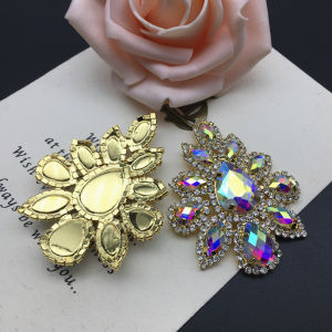 อุปกรณ์ DIY โลหะผสมรูปหยดน้ำ ประดับเพชรรูปองุ่น สำหรับเย็บมือ วัสดุติดเทป รองเท้า กระเป๋า เสื้อผ้าเต้นรำ อุปกรณ์งานฝีมือ