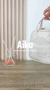 **【RUMATIDY】AIKO Tas Kosmetik Travel Kapasitas Besar Tas Kosmetik Kotak**
