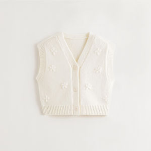 Marc&Janie | 3D Flower Soft Knit Vest