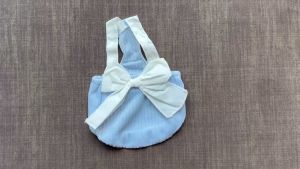 VÁY XANH DƯƠNG NƠ XINH TỪ 1-7KG DÀNH CHO CHÓ MÈO