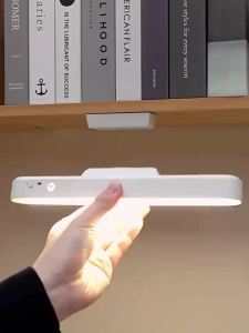 30cm โคมไฟแม่เหล็ก มีรีโมท โคมไฟ LED ป้องกันตา โคมไฟตั้งโต๊ะชาร์จไฟได้ สำหรับตู้เสื้อผ้า ยึดด้วยแม่เหล็ก ไม่ต้องเจาะ USB