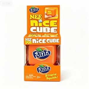 New Nee Doh Nice Cube Suptid Squish Stress Relief Toy Pinch Music Release Emotions Childrens Toy Gift