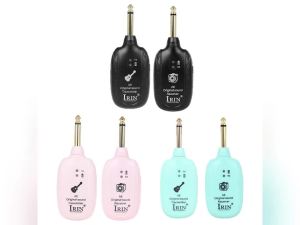 IRIN | IRIN A8 Electric Guitar Wireless System Transmitter Receiver Set Low latency Built-in Rechargeable for Electric Guitar Bass