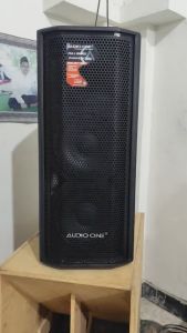 Audio One Full Range Type DJ 215. Speaker Panggung Lapangan Double 15inch 1200WATT Tersedia Pilihan Active atau Passive Garansi Resmi | DM