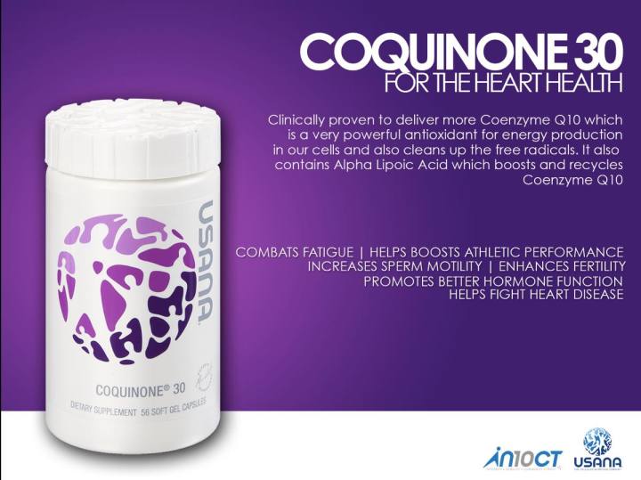 USANA COQUINONE®30 (ユサナコキノン30） USANA CoQuinone 30 (56 Tablets) : Amazon.sg: Health