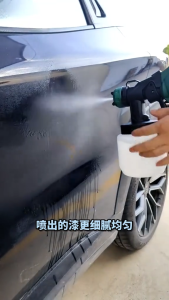 Mesin lukis nirkabel TANZU mesin lukis portabel nirkabel kaleng penyiram berkapasitas besar saluran air padat dan pengerjaan yang teliti suatu keharusan bagi pelukis