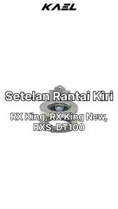 Setelan Rantai Kiri RXS & DT100 DT 100 & RX King Lama New Stelan Anting Rante Lubang Lobang