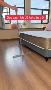 Cây Gạt Nước Sàn Nhà Silicon Cán Dài Xoay 180 Độ Đa Năng Dụng Cụ Gạt Nước Vệ Sinh Chà Sàn Nhà Tắm Có Thể Điều Chỉnh Độ Dài