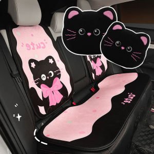 【Healer】เบาะรองนั่งรถยนต์การ์ตูน หุ้มเบาะรถยนต์ หมอนรองคอ พนักพิงหลัง ลายการ์ตูนน่ารัก