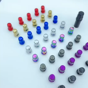 20pcs Car Wheel Hex Lug Nuts (M12X1.5MM) (M12X1.25MM) 17mm Tire Nut Universal
