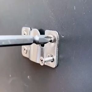 Bracket Ambalan Plat Besi BW-C1250: Solusi Rak Dinding Stabil & Aman