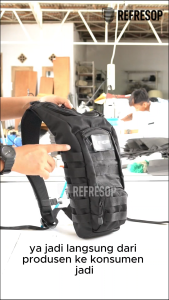 REFRESOP Original PX214 Tas Ransel Sepeda Army Hydropack Tactical - Hitam
