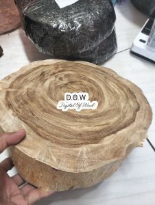 TALENAN KAYU JATI JUMBO 30CM - 40CM