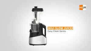 MIUI Slow Juicer 7 Level Screw Cold Press Extractor FilterFree Easy Wash Electric Fruit Juicer Machine Modle-Prime