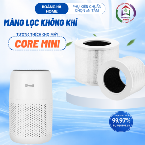 Lõi lọc không khí tương thích máy Levoit Core Mini. Bộ lọc hepa than hoạt tính lõi lọc không khí chất lượng cao
