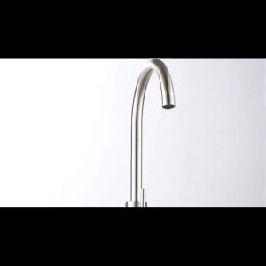 Vòi Trộn Chậu Rửa Nhà Bếp Bằng Thép Không Gỉ Có Vòi 360 Độ °   Vòi Xoay Có Tay Cầm Đơn Vòi Cao Một Lỗ Dùng Cho Nước Nóng Và Lạnh