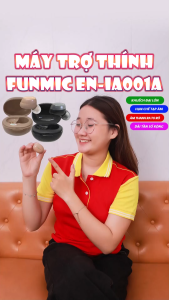 Máy trợ thính không dây Funmic EN-IA001A - Pin sạc tiện lợi