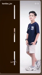 Kinycurly Setelan Baju Anak Laki-laki Set Awesome 1-12 Tahun