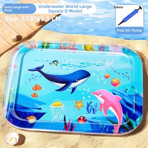 WANJUTEGONGDUI | Sensory Crawl Water Filled Mat for Babies 0-1 Year