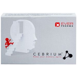 TPBVSK Cebrium EverPharma - hỗ trợ cải thiện trí nhớ và bảo vệ tế bào thần kinh cho người sau tai biến đột quỵ