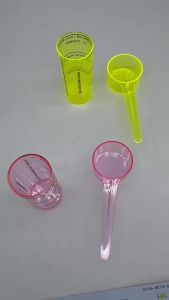 Plastic Dental Alginate Measuring Spoon For Oral Impression Material Powder Mixing Cup Lab Survey Tool