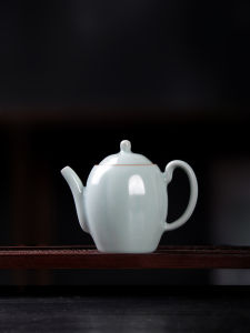 Blue Porcelain Tea Pot Chinese Style Ceramic Ceramics Gongfu Tea Set Single Pot Real Shot Picture Dehua County Origin