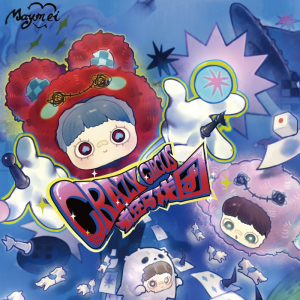 Maymei Crazy Circus Vinyl Plush Blind Box Bag Pendant Decoration Accessories Doll Cute Keychain Mystery Box Surprise Toy Gift