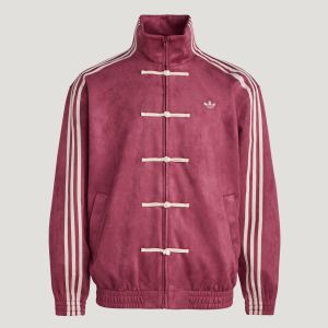 adidas | Stand-up Collar Long Sleeve Loose Fitting Casual Jacket